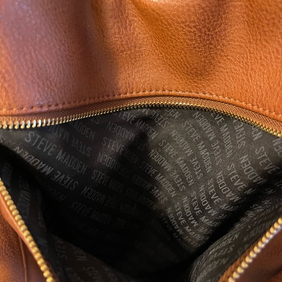 EUC Steve Madden Tan/Brown Satchel - Picture 6 of 10